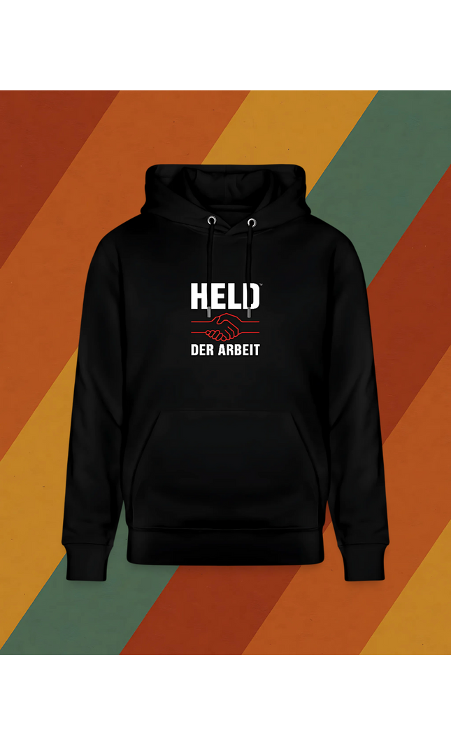 Kapuzenpullover Held der Arbeit