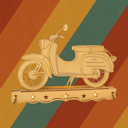 Ostalgie Schwippbogen Ostmoped