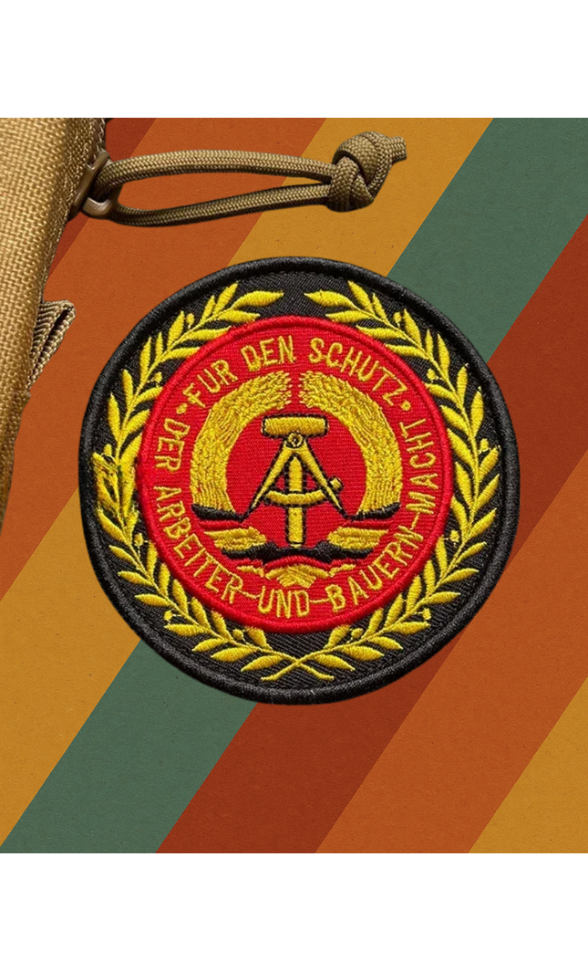 Aufnäher Arbeiter und Bauern Macht