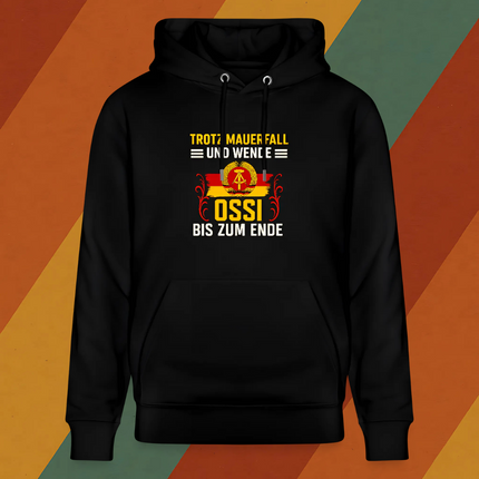 Kapuzenpullover Ossi bis zum Ende