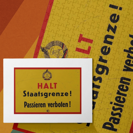Puzzle Halt Staatsgrenze