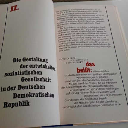 Programm der SED – Dietz Verlag Berlin 1984