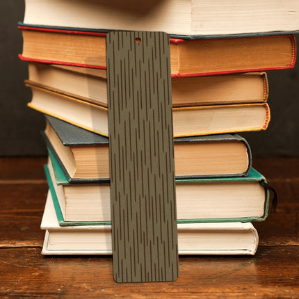 Lesezeichen Holz Strichtarn