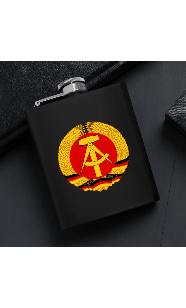 Taschenflaschen-Set Wappen