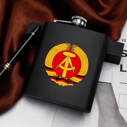 Taschenflaschen-Set Wappen