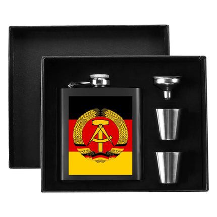 Taschenflaschen-Set Schwarz