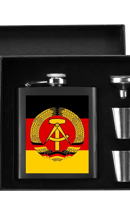 Taschenflaschen-Set Schwarz