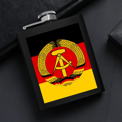 Taschenflaschen-Set Schwarz