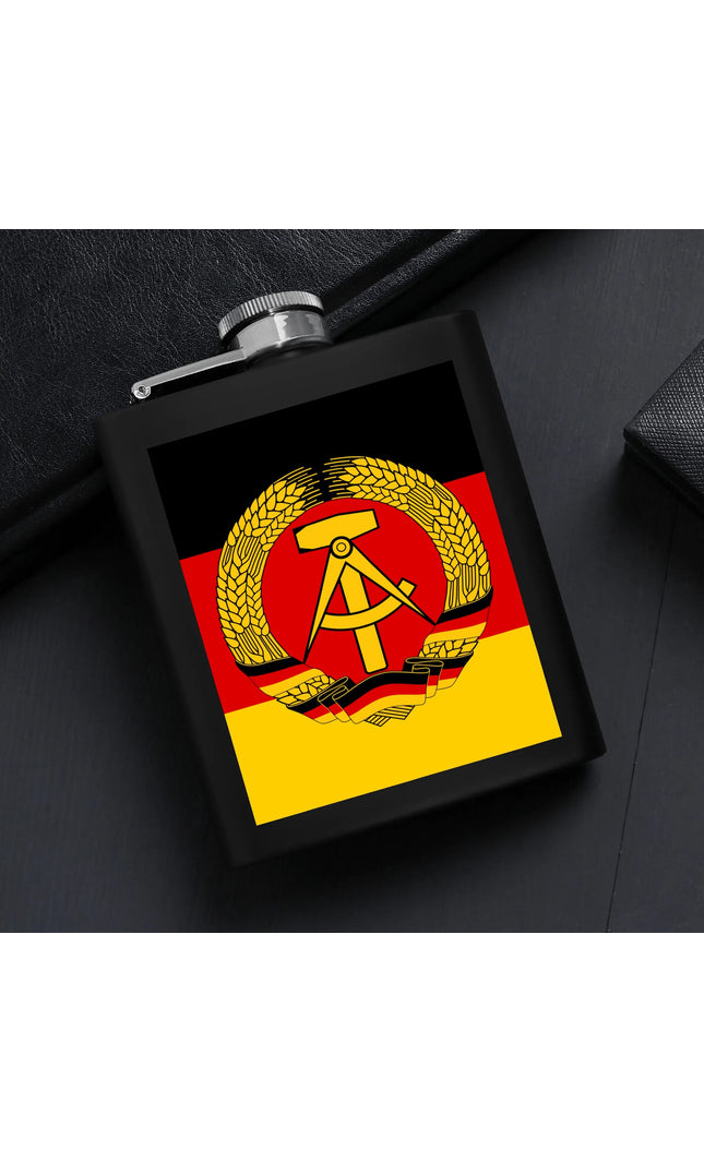 Taschenflaschen-Set Schwarz