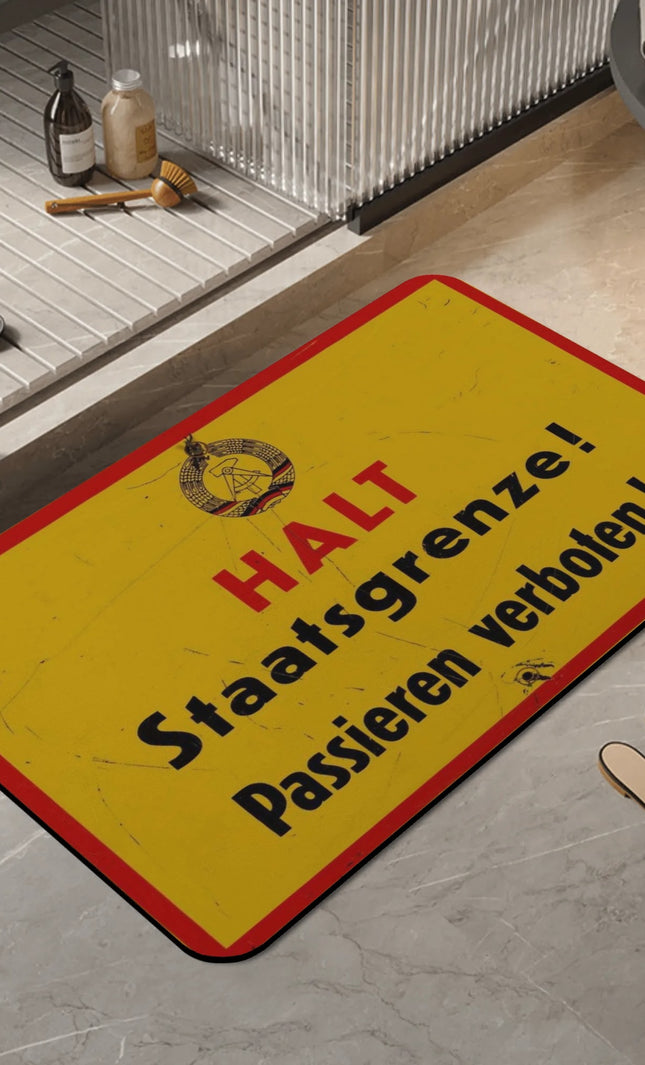 Badvorleger Halt Staatsgrenze