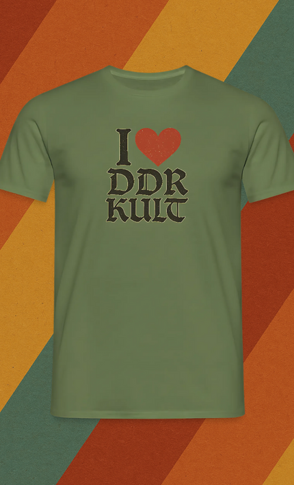 T-Shirt Ich liebe DDR