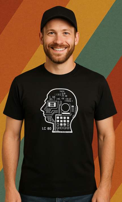 Herren T-Shirt LC80 Mikroelektronik