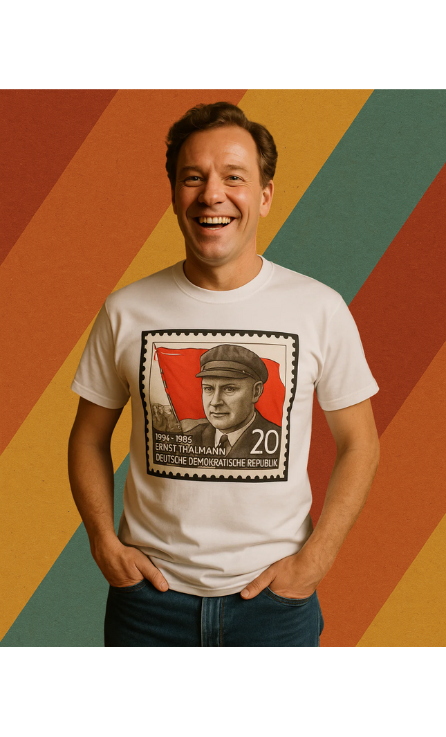 T-Shirt Ernst Thälmann Briefmarke