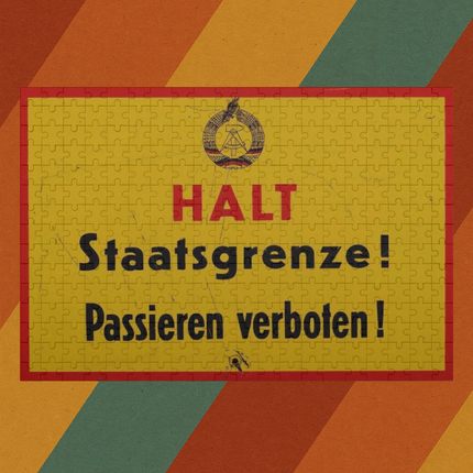 Puzzle Halt Staatsgrenze