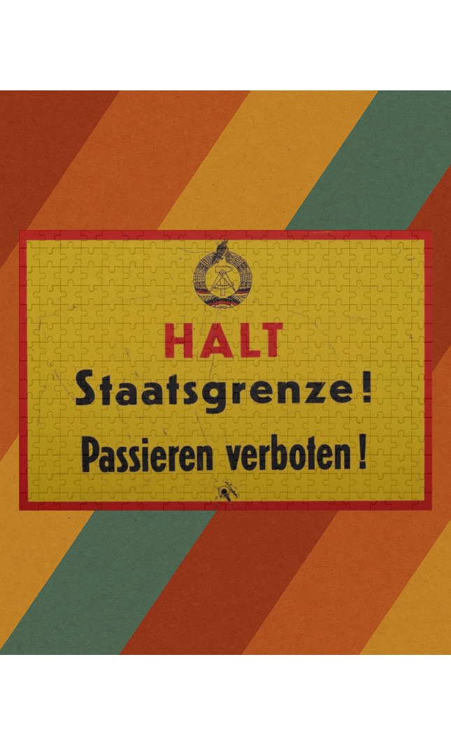 Puzzle Halt Staatsgrenze