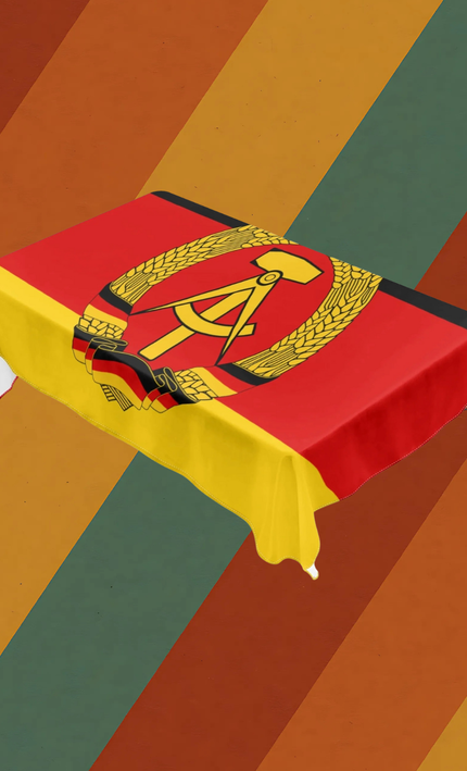 DDR Tischläufer 75×150 cm mit Staatswappen
