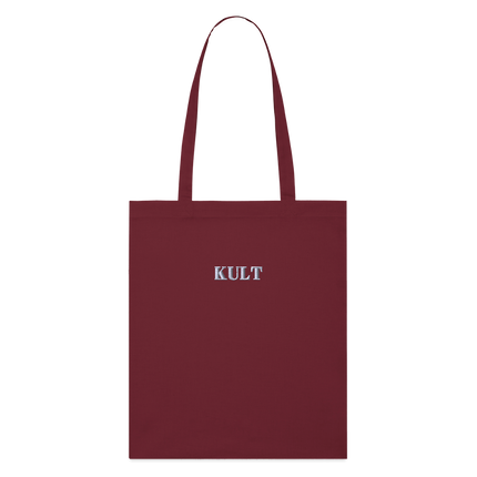 KULT Stoffbeutel - Burgunderrot