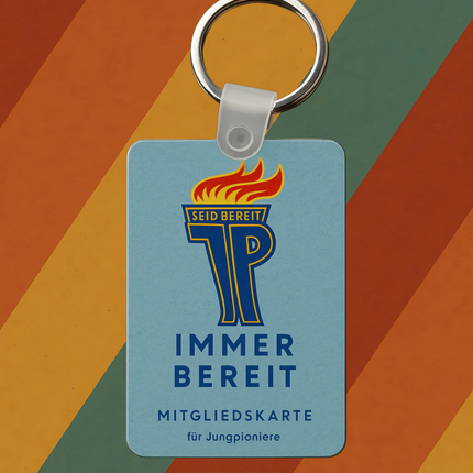 Schlüsselanhänger Jungpioniere