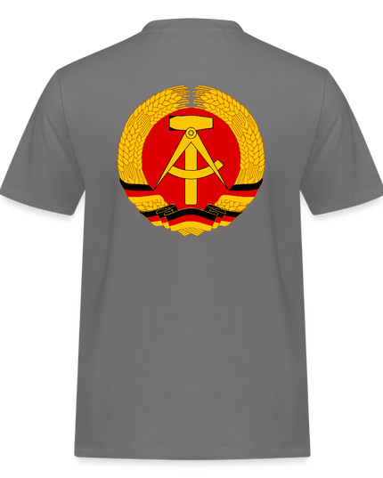 DDR WAPPEN T-Shirt - Grau