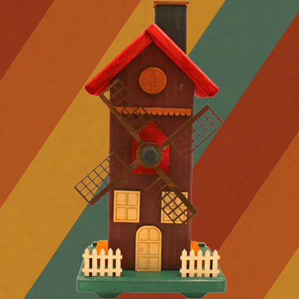 Räucherhaus Windmühle – XL Holzkunst