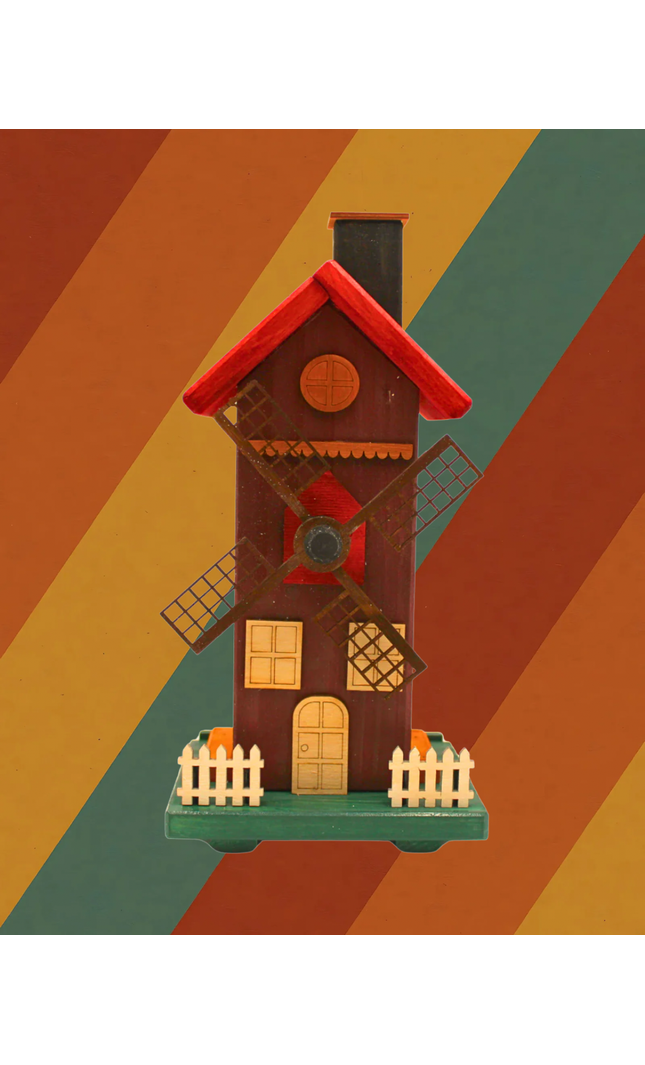 Räucherhaus Windmühle – XL Holzkunst