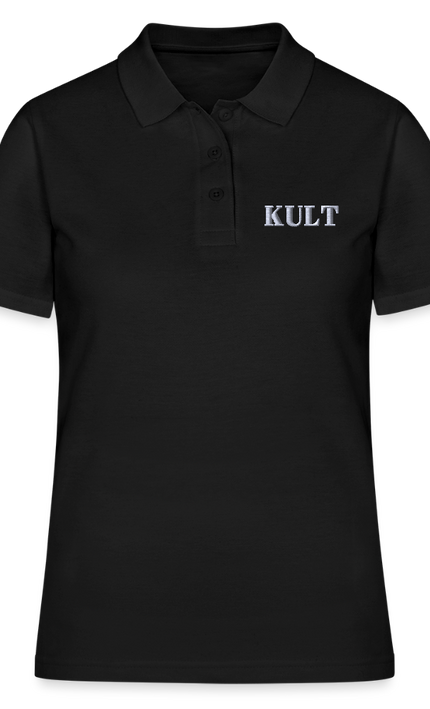 KULT Polo Shirt Frauen - Schwarz