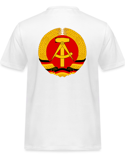 DDR WAPPEN T-Shirt - Weiß
