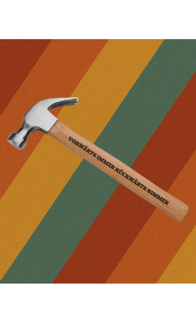 Hammer Vorwärts immer (Graviert)