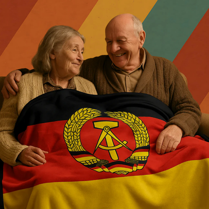 Kuscheldecke Flaggen-Design