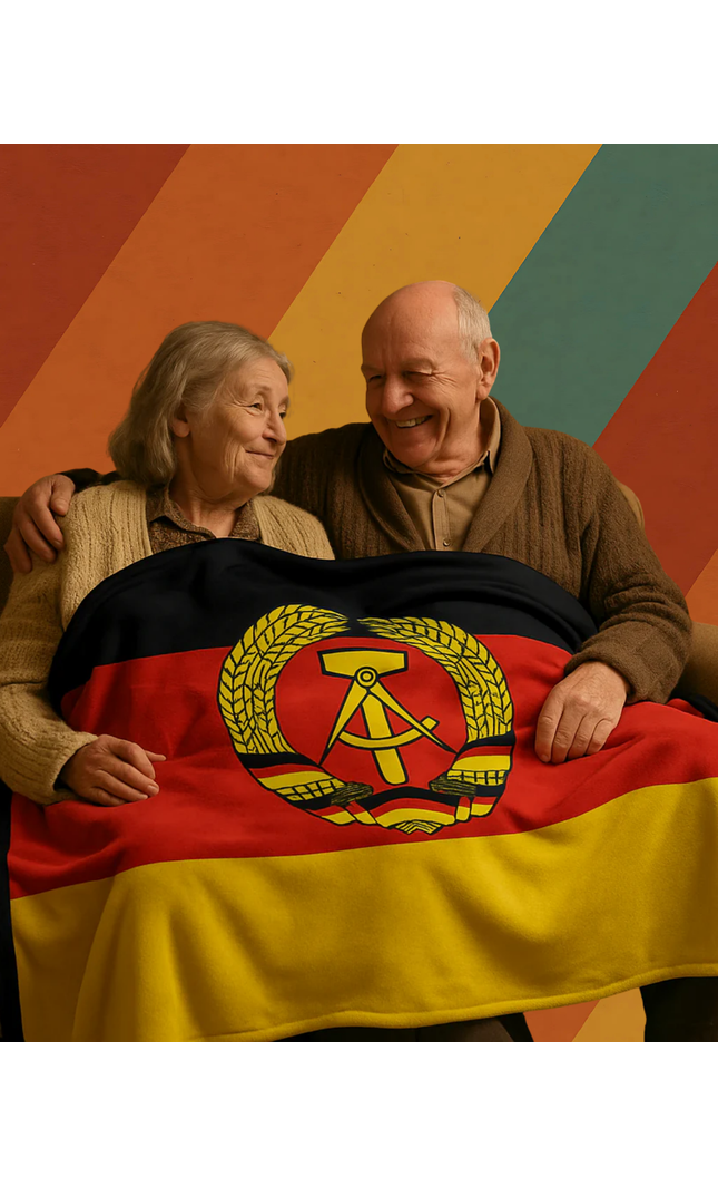 Kuscheldecke Flaggen-Design