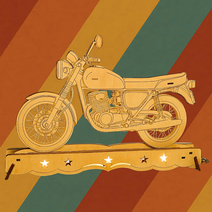 Ostalgie Schwibbogen MZ ETZ 250