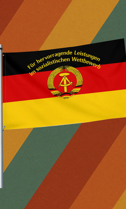 Flagge Sozialistischer Wettbewerb
