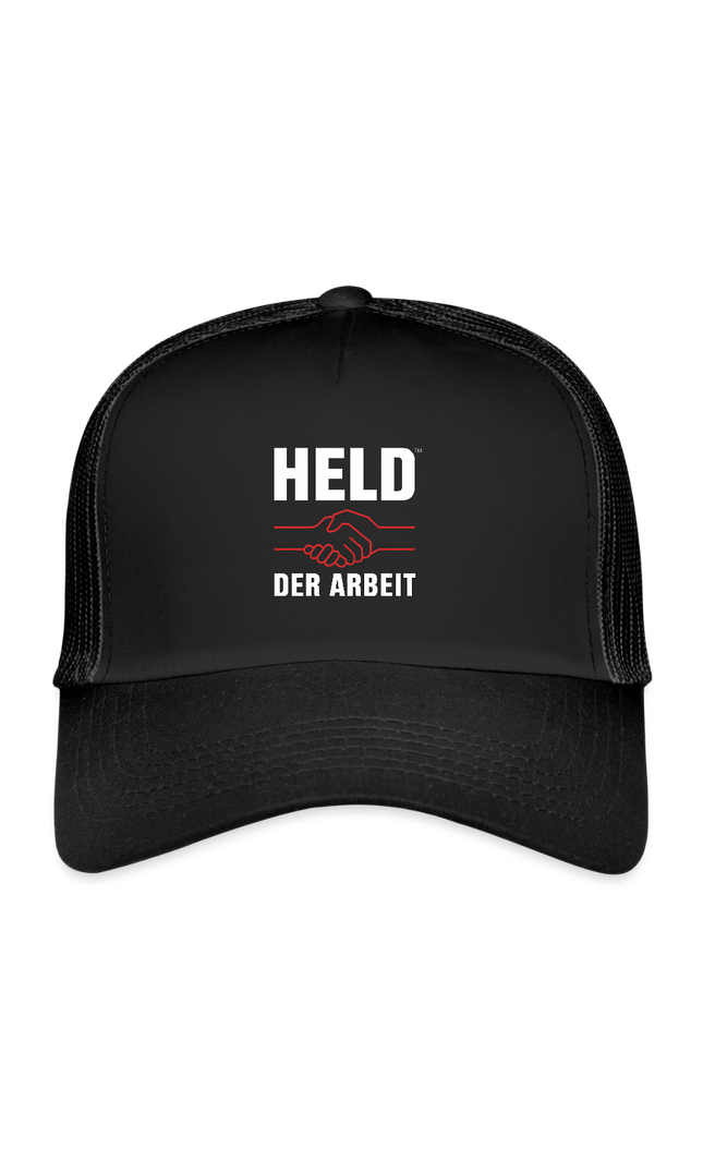 Trucker Cap - Schwarz/Schwarz