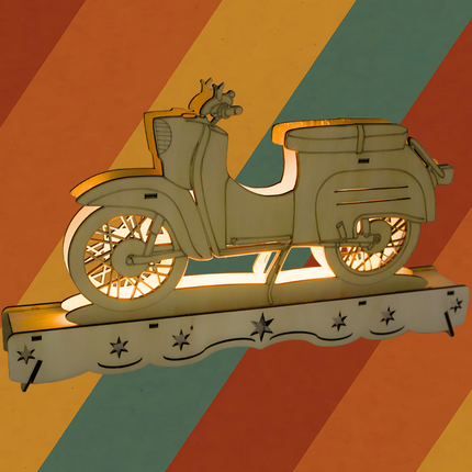 Ostalgie Schwippbogen Ostmoped