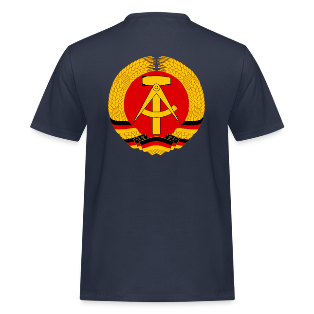 DDR WAPPEN T-Shirt - Navy