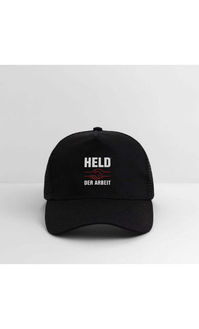 Trucker Cap - Schwarz/Schwarz