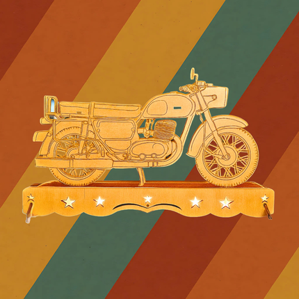 Ostalgie Schwibbogen MZ ES 250