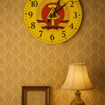 Wanduhr Staatswappen