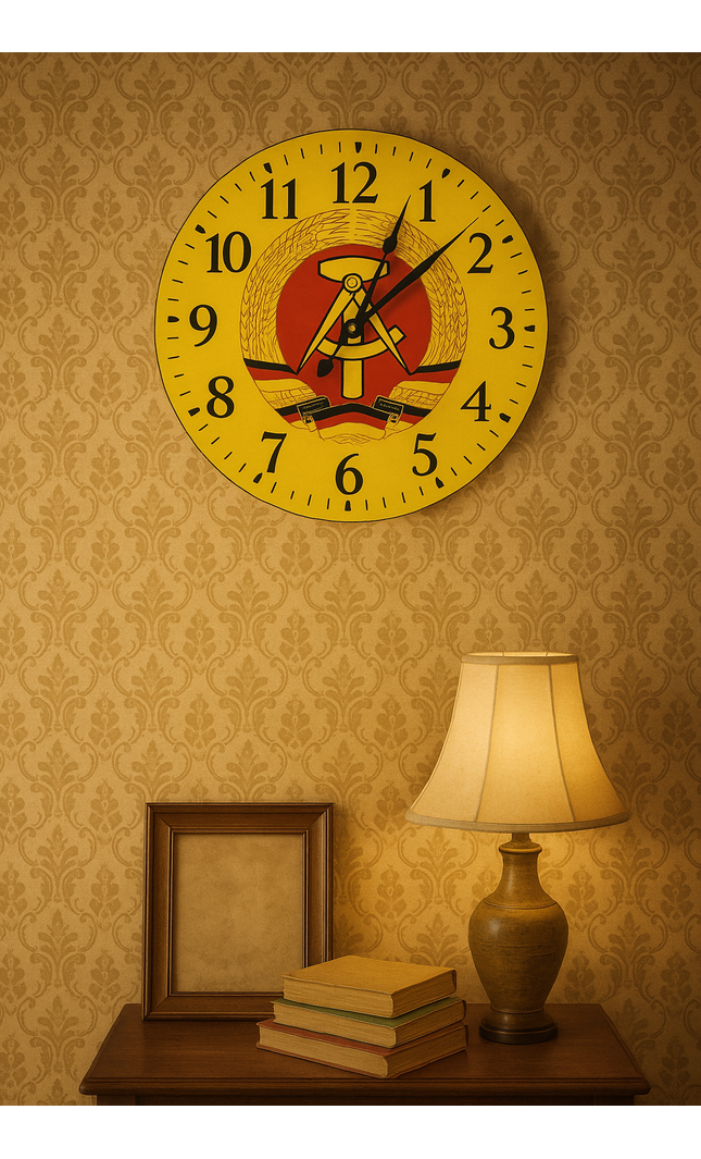 Wanduhr Staatswappen