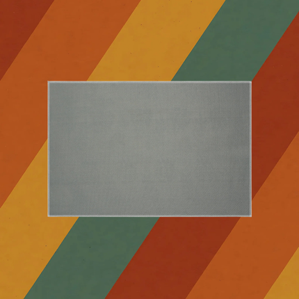 Teppich mit DDR Tapetenmuster rutschfest