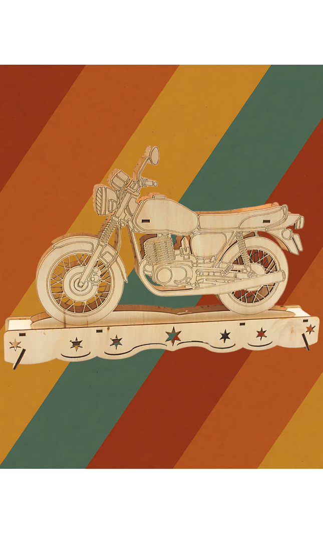 Ostalgie Schwibbogen MZ ETZ 250