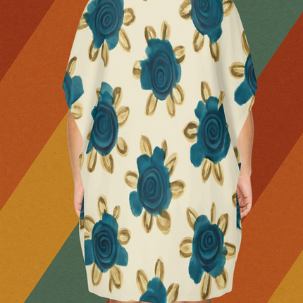 Kleid Blumenmuster Oma