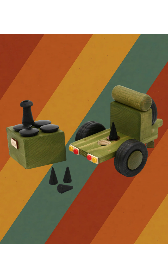 Räucherfigur Gulaschkanone NVA