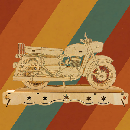 Ostalgie Schwibbogen MZ ES 250