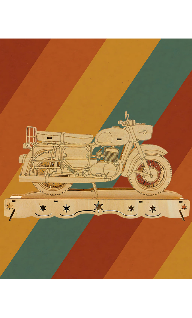 Ostalgie Schwibbogen MZ ES 250