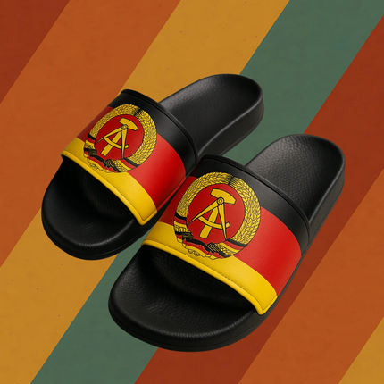 Rutschfeste Sohle DDR Badeschlappen Schwimmbad Schuhe