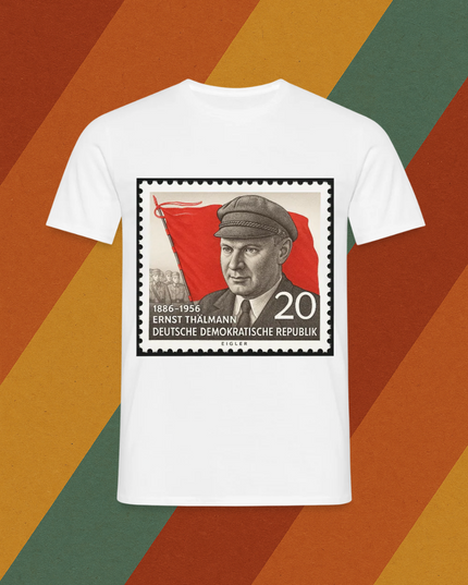 T-Shirt Ernst Thälmann Briefmarke