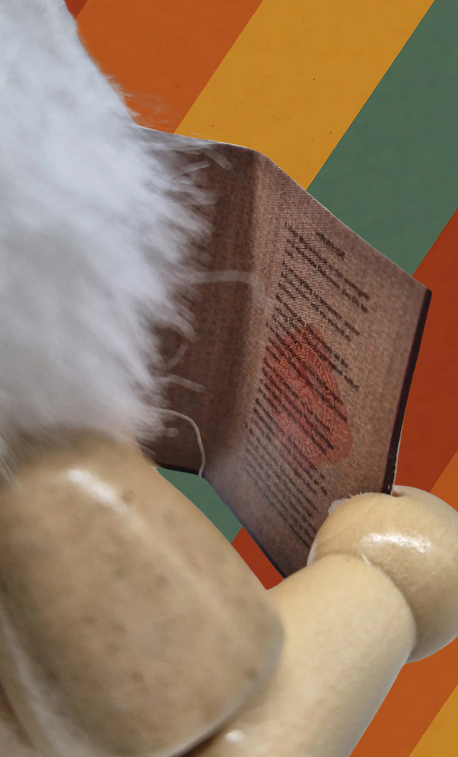 Erich Honecker Räuchermann aus Buchenholz