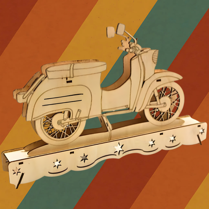 Ostalgie Schwippbogen Ostmoped