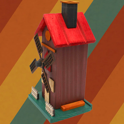 Räucherhaus Windmühle – XL Holzkunst